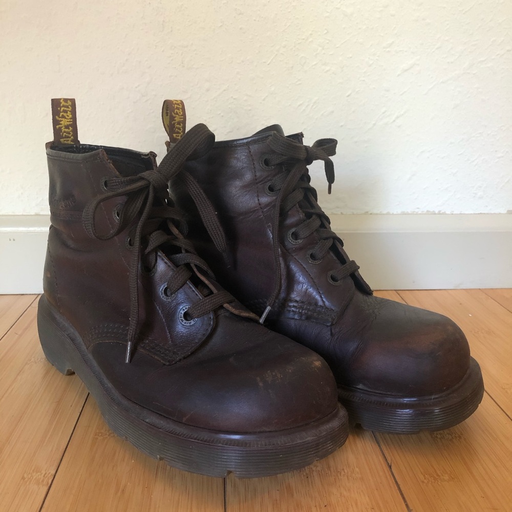 Doc Marten’s Brown Leather Boots